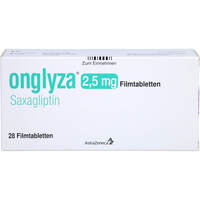 Onglyza 2.5mg Filmtabletten, 28 Stk., AstraZeneca GmbH