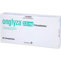 Onglyza 2.5mg Filmtabletten, 28 Stk., AstraZeneca GmbH