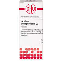 ACIDUM PHOSPHORICUM D 3 Tabletten, 80 st, DHU-Arzneimittel GmbH & Co. KG