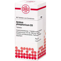ACIDUM PHOSPHORICUM D 3 Tabletten, 80 st, DHU-Arzneimittel GmbH & Co. KG