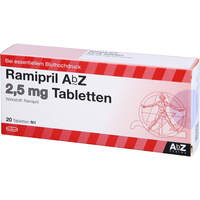 Ramipril AbZ 2.5mg Tabletten, 20 Stk., Abz Pharma GmbH