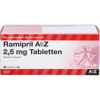 Ramipril AbZ 2.5mg Tabletten, 50 st, Abz Pharma GmbH