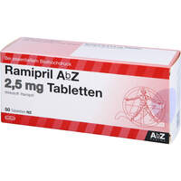 Ramipril AbZ 2.5mg Tabletten, 50 st, Abz Pharma GmbH