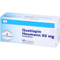 Quetiapin Heumann 50mg Filmtabletten, 50 Stk., Heumann Pharma GmbH & Co. Generica KG