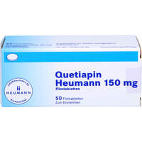 Quetiapin Heumann 150mg Filmtabletten, 50 Stk., Heumann Pharma GmbH & Co. Generica KG