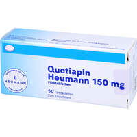 Quetiapin Heumann 150mg Filmtabletten, 50 Stk., Heumann Pharma GmbH & Co. Generica KG