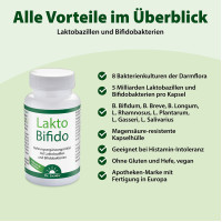 Dr. Jacob's LaktoBifido Darmflora Milchs&auml;urebakterien 90 Kap, 90 st, Dr. Jacob's Medical GmbH