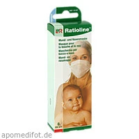 Ratioline bambino Mund-und Nasenmaske, 6 Stk., Lohmann & Rauscher GmbH & Co. KG