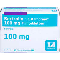 Sertralin - 1 A Pharma 100mg Filmtabletten, 50 Stk., 1 A Pharma GmbH