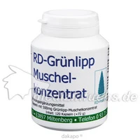 RD Grünlipp Muschelkonzentrat, 120 Stück, Rd-Pharma E.K.