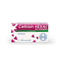 Cetirizin Hexal bei Allergien, 100 Stk., HEXAL AG