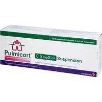 PULMICORT 0.5mg/2ml Suspension f.einen Vernebler, 20x2 ml, kohlpharma GmbH