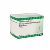 Pantoprazol AbZ 20mg magensaftresistente Tabletten, 98 Stk., Abz Pharma GmbH