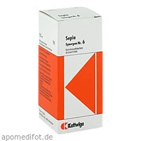 SYNERGON KOMPL SEPIA 6, 50 Milliliter, Kattwiga Arzneimittel GmbH