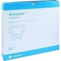 Biatain Schaumverband Sakrum 17x17cm 3483, 5 Stück, Coloplast GmbH