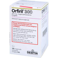 ORFIRIL 300, 100 st, Desitin Arzneimittel GmbH
