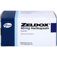 Zeldox 40mg Hartkapseln, 100 st, Emra-Med Arzneimittel GmbH