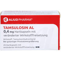 Tamsulosin AL 0.4mg Hartkaps.m.ver&auml;nd.Wirkstofffre, 20 Stk., Aliud Pharma GmbH