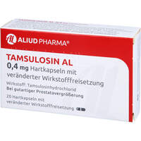 Tamsulosin AL 0.4mg Hartkaps.m.ver&auml;nd.Wirkstofffre, 20 Stk., Aliud Pharma GmbH