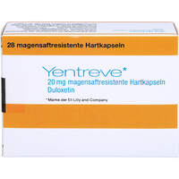 YENTREVE 20mg magensaftresistente Hartkapseln, 28 Stk., Emra-Med Arzneimittel GmbH