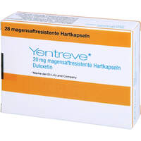 YENTREVE 20mg magensaftresistente Hartkapseln, 28 Stk., Emra-Med Arzneimittel GmbH