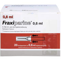 Fraxiparina 0.6ml, 20x0,6 ml, kohlpharma GmbH