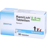 RamiLich 2.5mg Tabletten, 50 st, Zentiva Pharma GmbH