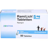 RamiLich 5mg Tabletten, 50 st, Zentiva Pharma GmbH