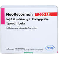 NeoRecormon 4000I.E. Fertigspritze, 6 st, Eurimpharm Arzneimittel GmbH