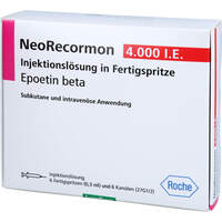 NeoRecormon 4000I.E. Fertigspritze, 6 st, Eurimpharm Arzneimittel GmbH