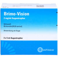 Brimo-Vision 2mg/ml Augentropfen, 3x5 ml, Omnivision GmbH