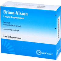 Brimo-Vision 2mg/ml Augentropfen, 3x5 ml, Omnivision GmbH