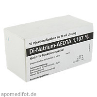 DI NATRIUM EDTA LSG 1.107%, 10x10 ml, DELTAMEDICA GmbH