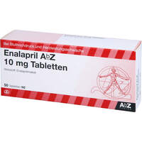 Enalapril AbZ 10 mg Tabletten, 50 Stk., Abz Pharma GmbH
