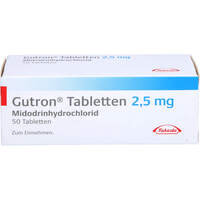 Gutron Tabletten 2.5 mg, 50 Stk., Cheplapharm Arzneimittel GmbH