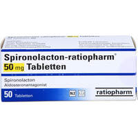 Spironolacton-ratiopharm 50mg Tabletten, 50 Stk., ratiopharm GmbH