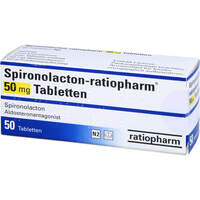 Spironolacton-ratiopharm 50mg Tabletten, 50 Stk., ratiopharm GmbH