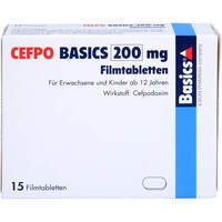 CEFPO BASICS 200mg Filmtabletten, 15 Stk., Basics GmbH