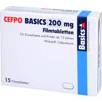 CEFPO BASICS 200mg Filmtabletten, 15 Stk., Basics GmbH