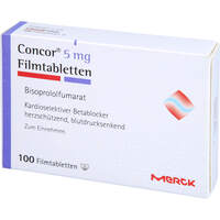 CONCOR 5 Filmtabletten, 100 st, Merck Healthcare Germany GmbH