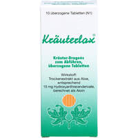 Kr&auml;uterlax DR.Henk 15mg Kr&auml;uter-Drag. z. Abf&uuml;hren, 10 Stk., Dr. Theiss Naturwaren GmbH