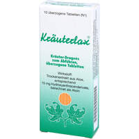 Kr&auml;uterlax DR.Henk 15mg Kr&auml;uter-Drag. z. Abf&uuml;hren, 10 Stk., Dr. Theiss Naturwaren GmbH