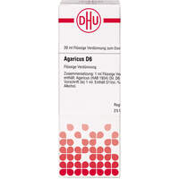 AGARICUS D 6, 20 ml, Dhu-Arzneimittel GmbH & Co. KG