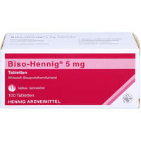 Biso-Hennig 5mg, 100 st, Hennig Arzneimittel GmbH & Co. KG
