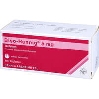 Biso-Hennig 5mg, 100 st, Hennig Arzneimittel GmbH & Co. KG