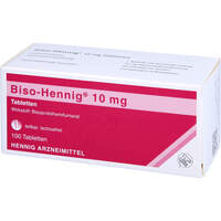 Biso-Hennig 10mg, 100 st, Hennig Arzneimittel GmbH & Co. KG
