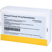 Seroquel Prolong 50mg, 100 st, Pharma Gerke Arzneimittelvertriebs GmbH