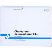 Citalopram-neuraxpharm 20mg, 50 Stk., neuraxpharm Arzneimittel GmbH