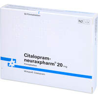 Citalopram-neuraxpharm 20mg, 50 Stk., neuraxpharm Arzneimittel GmbH