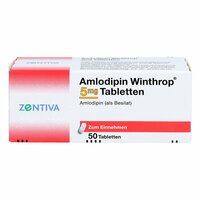 Amlodipin Winthrop 5mg Tabletten, 50 st, Zentiva Pharma GmbH
